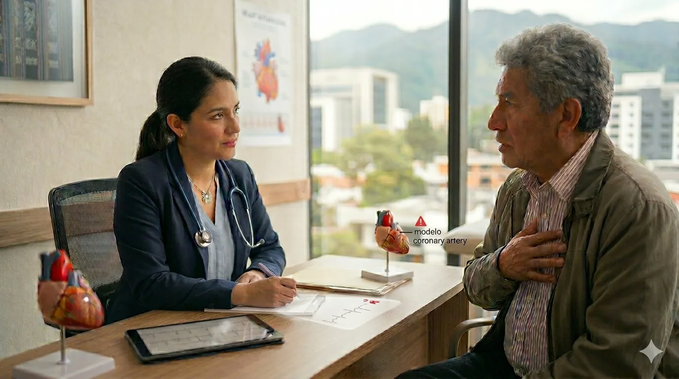 ¿Qué médico trata angina de pecho?