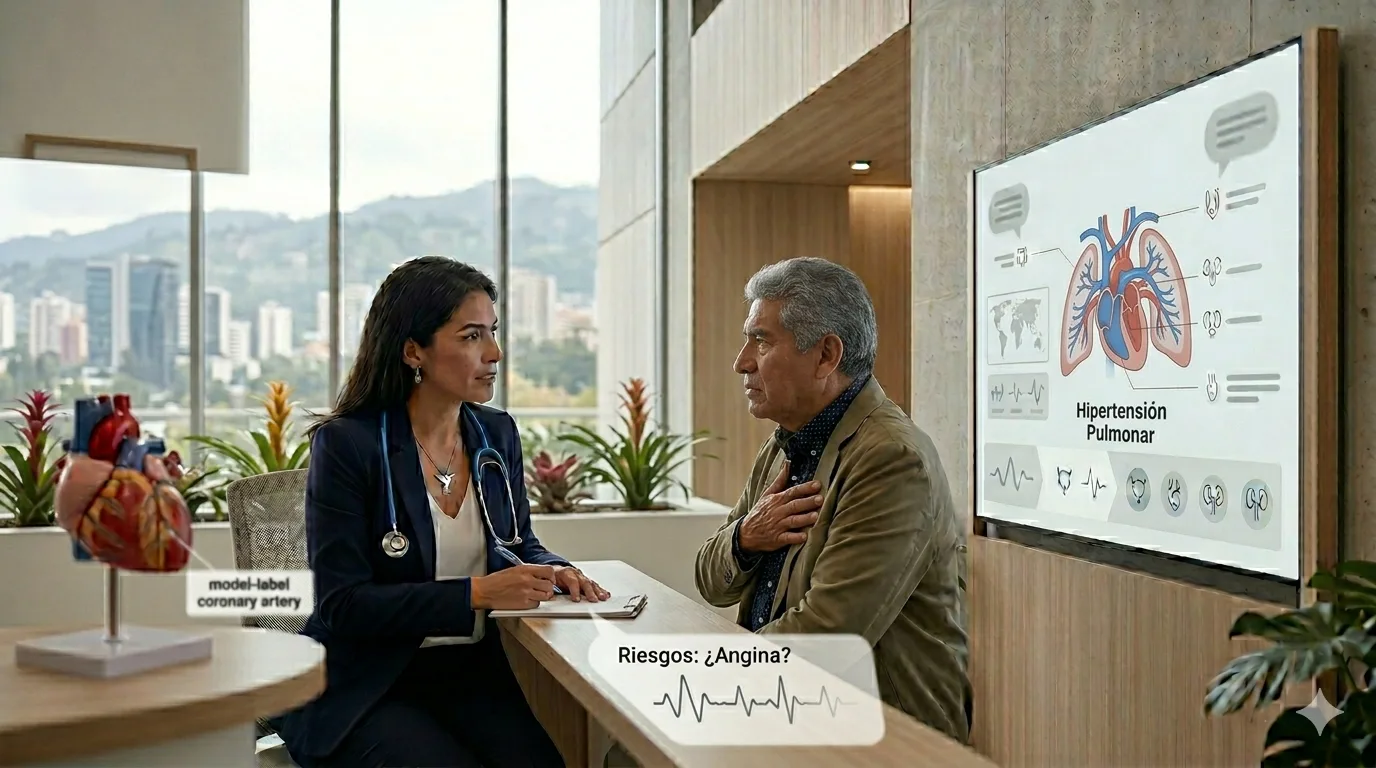 Abordaje especializado de la hipertensión pulmonar en Ciudad de Guatemala