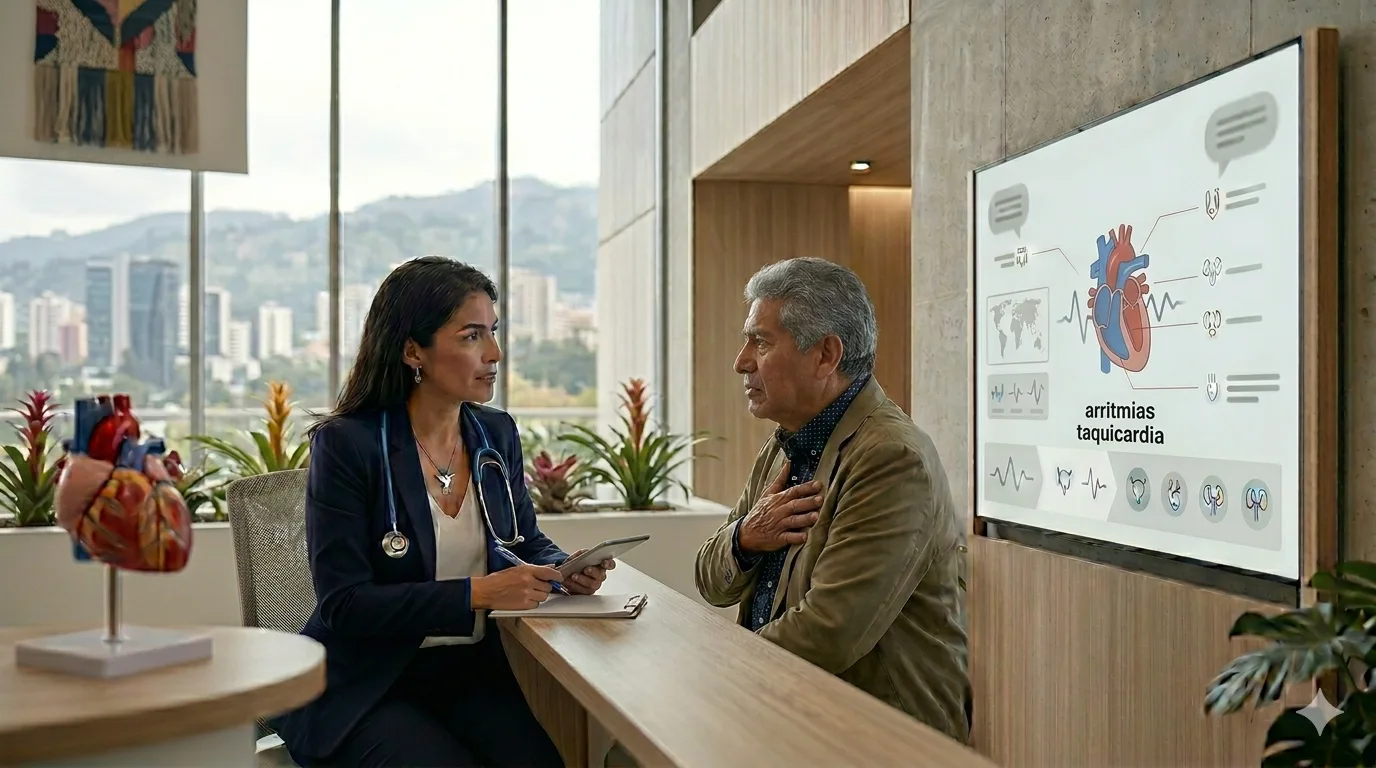 ¿Qué médico trata taquicardia en Ciudad de Guatemala?